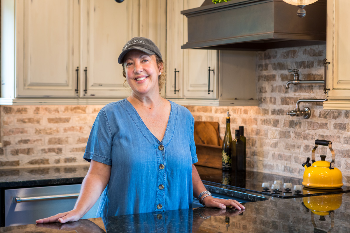 nob hill thin brick backsplash kitchen