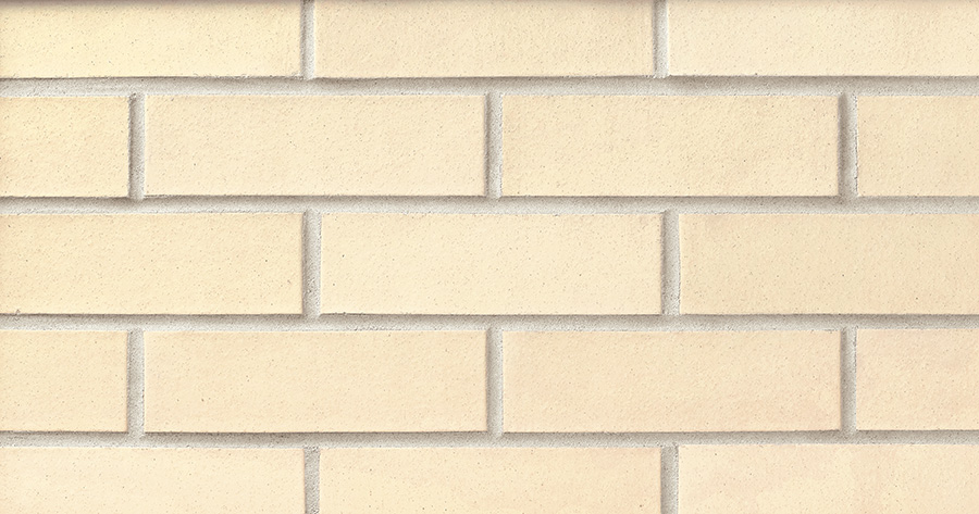Cream White Smooth Thin Brick