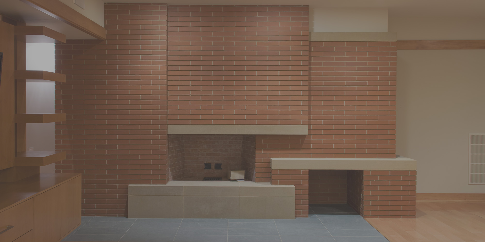red thin brick header image