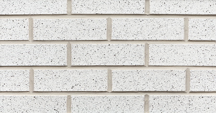 White with Speck Glazed