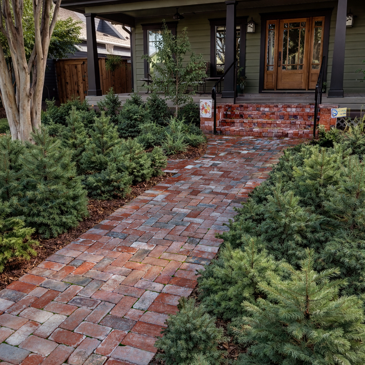clay brick paving patterns