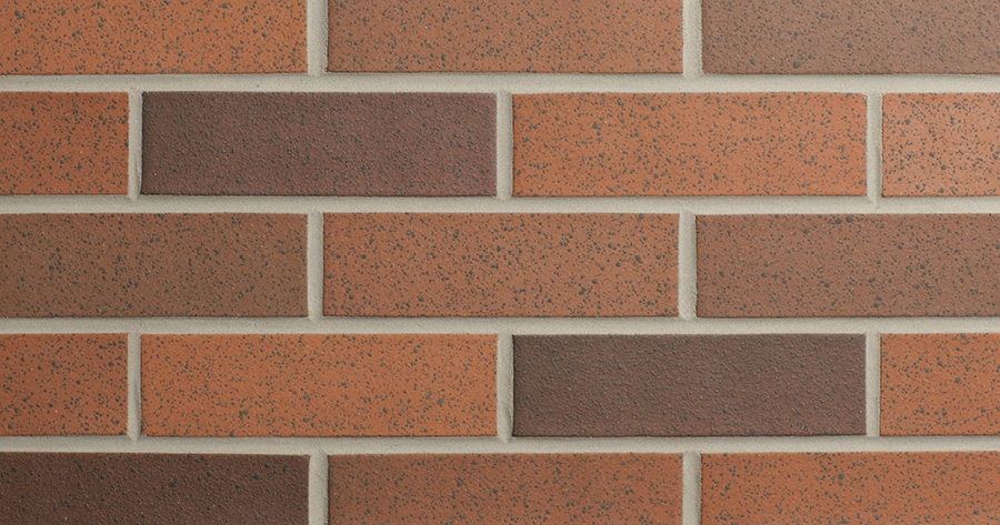 Sunset Flashed Smooth Ironspot Thin Brick