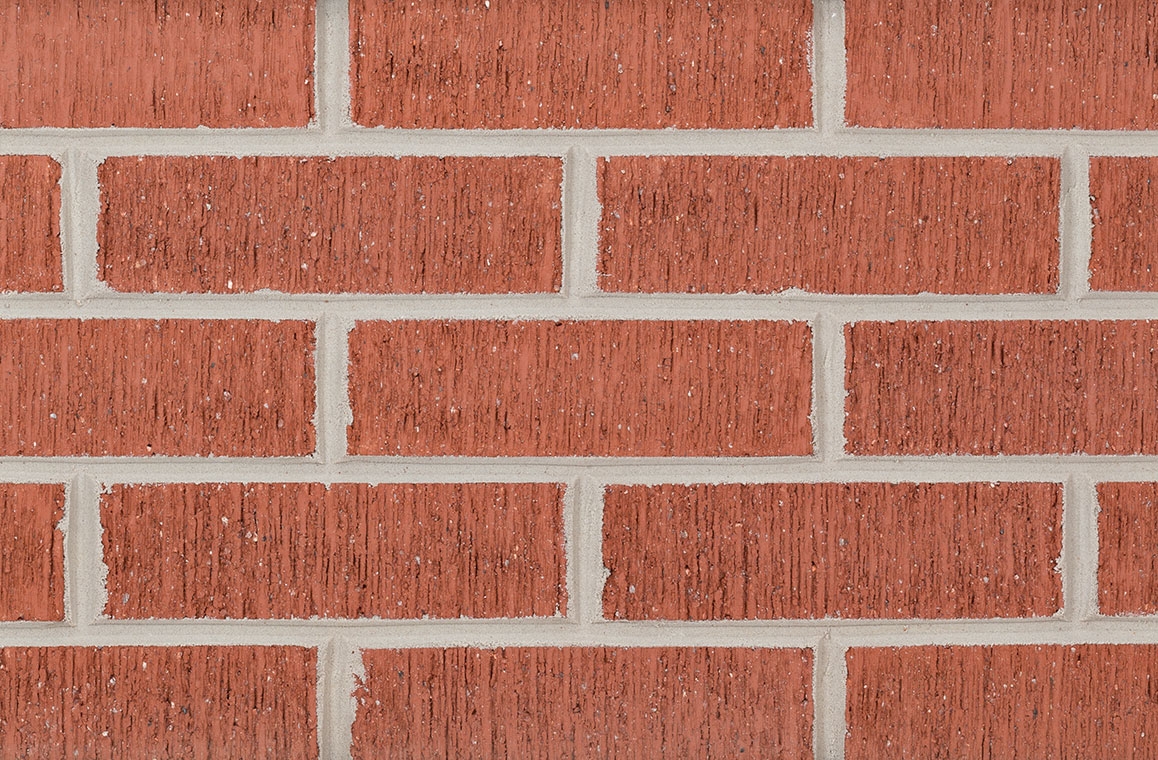 Vertical Red Scratch Thin Brick