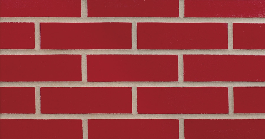 Cardinal Red Glazed Thin Brick