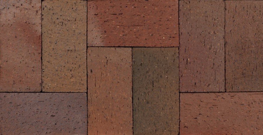 Flashed Maroon Paver