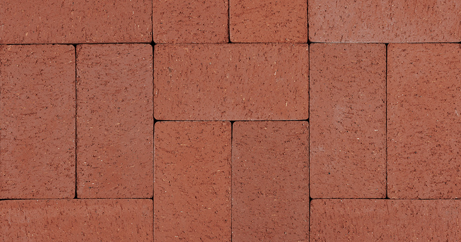 iron city red paver