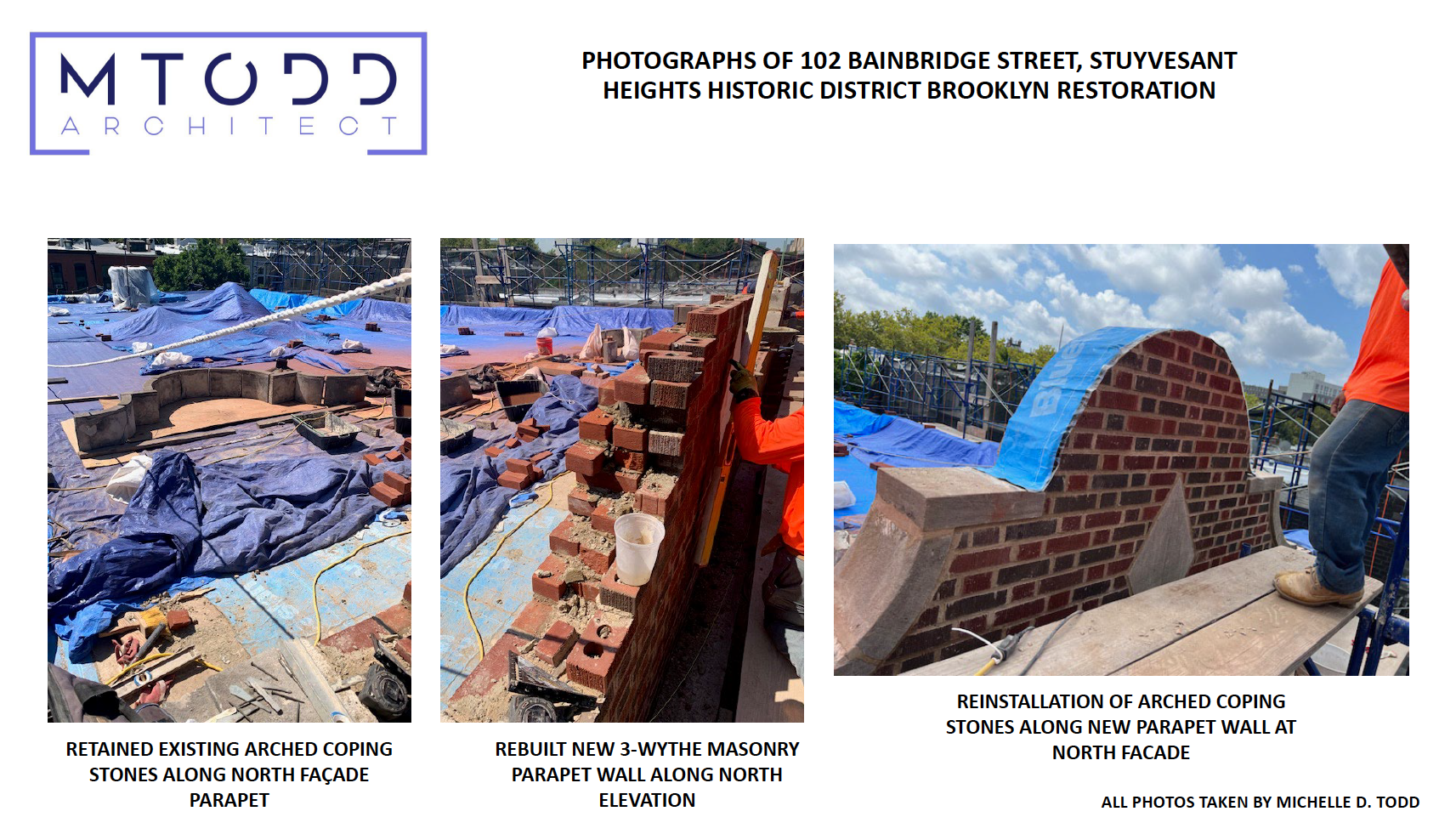 102 bainbridge construction brick architecture michelle todd architects