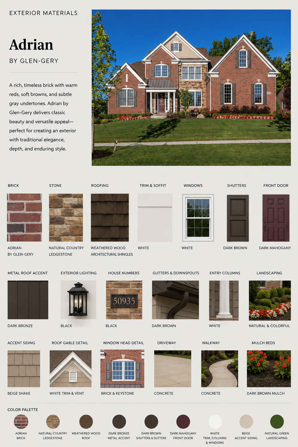 adrian brick product material mood board