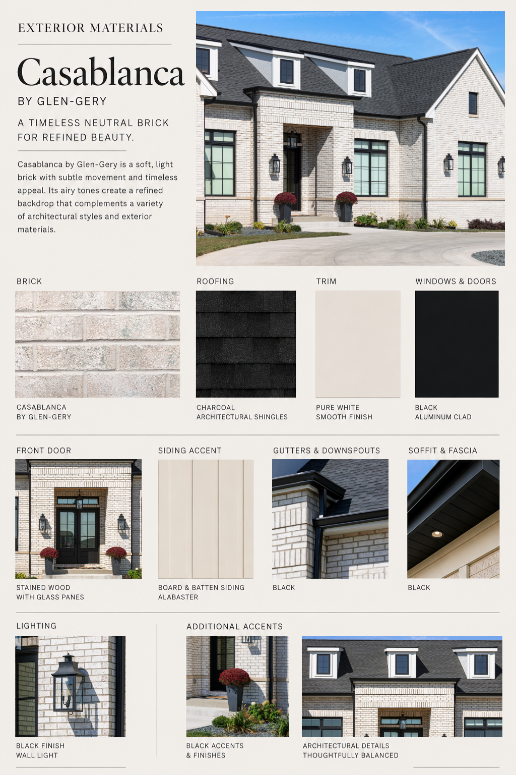 casablanca brick product residential material mood board