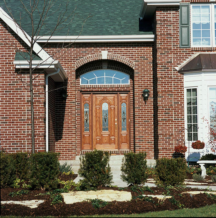 Brick Home with Cabernet