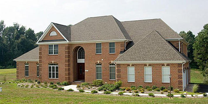 Brick Home with Crown Point