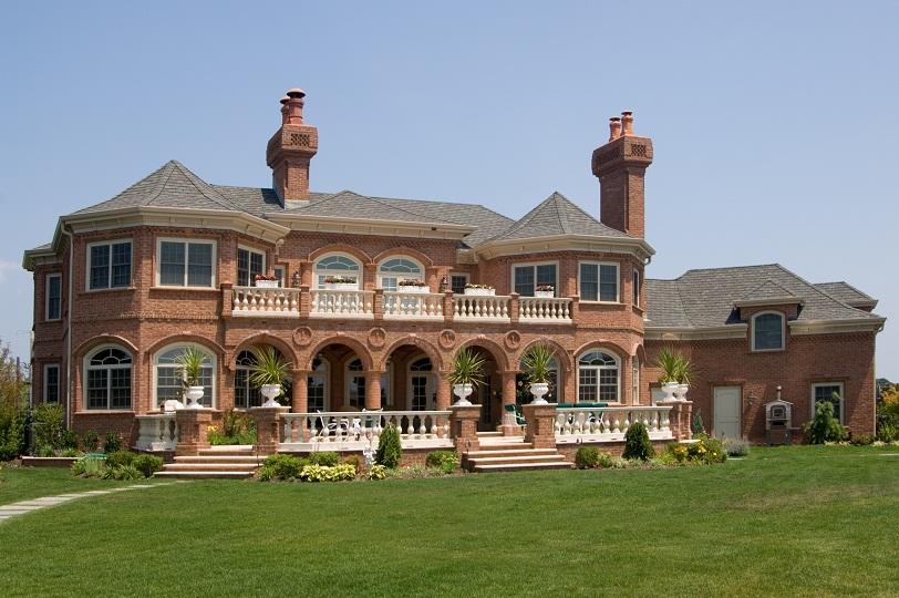 Brick Home with Monticello Handmade