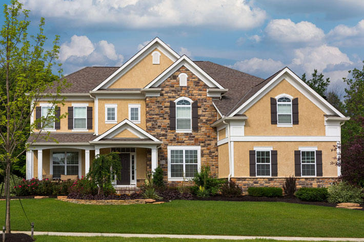 Stone Home with Amherst Limestone