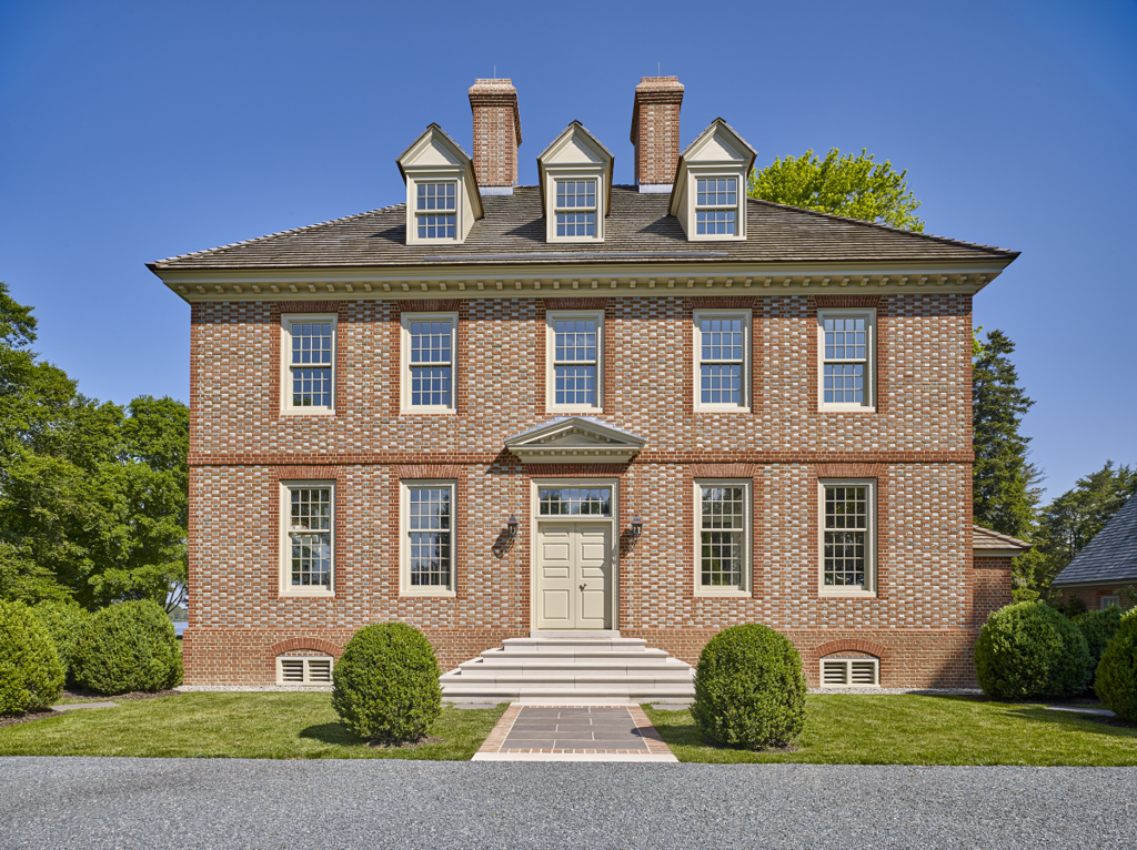 Brick Home With Rose Red Handmade with No. 5 Headers