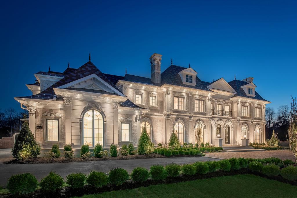 Brick Home with French Provincial Handmade