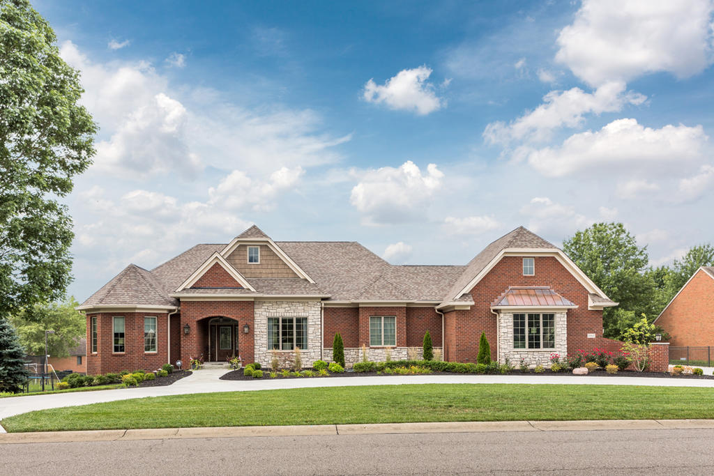 Brick Home with Marquette