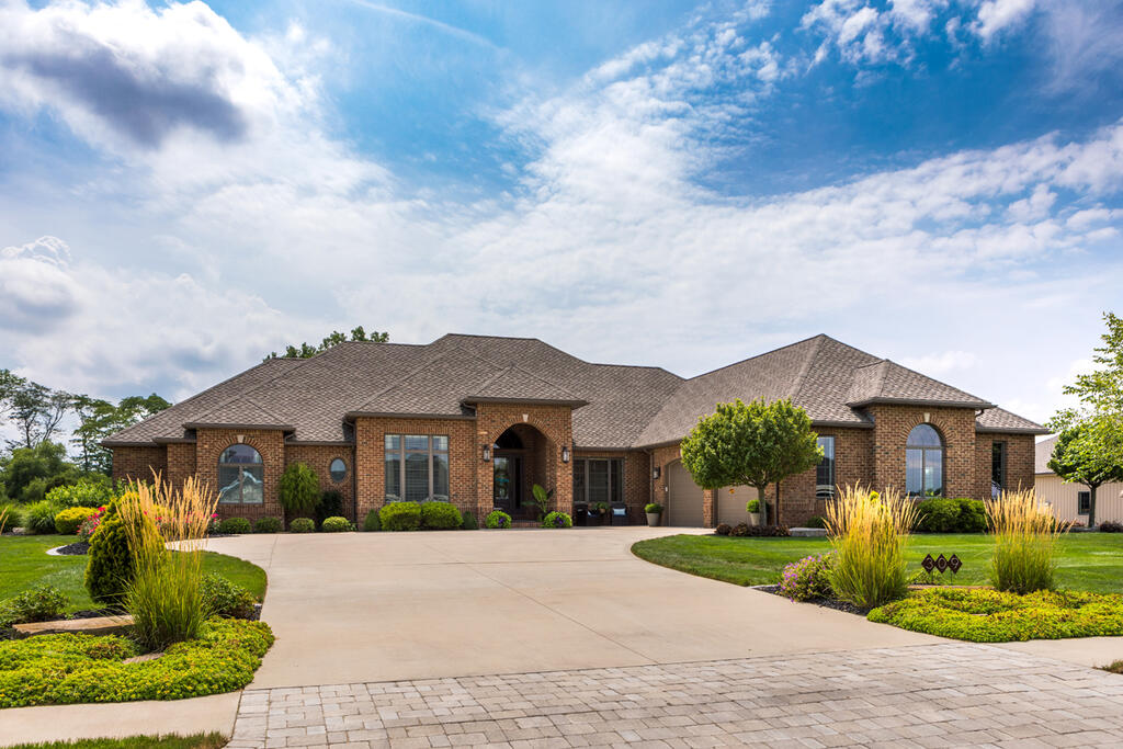 Brick Home with Cherry Lane Handmade