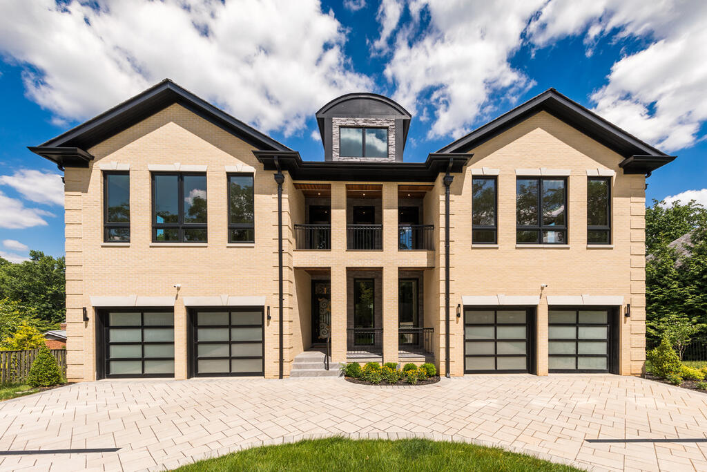 Brick Home with Tawny Beige Wirecut