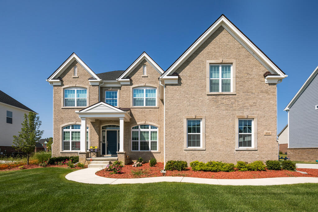 Brick Home with Anchor Bay