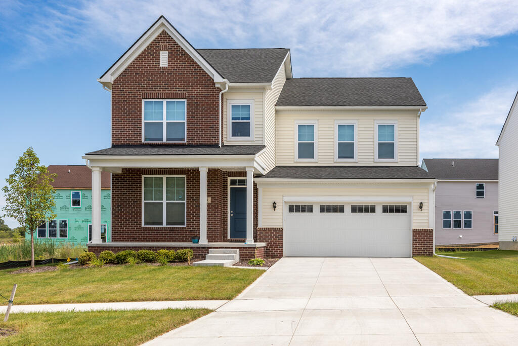 Brick Home with Sycamore