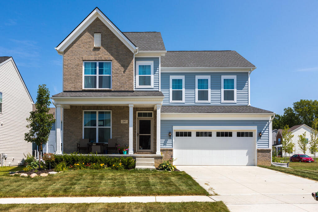 Brick Home with Anchor Bay