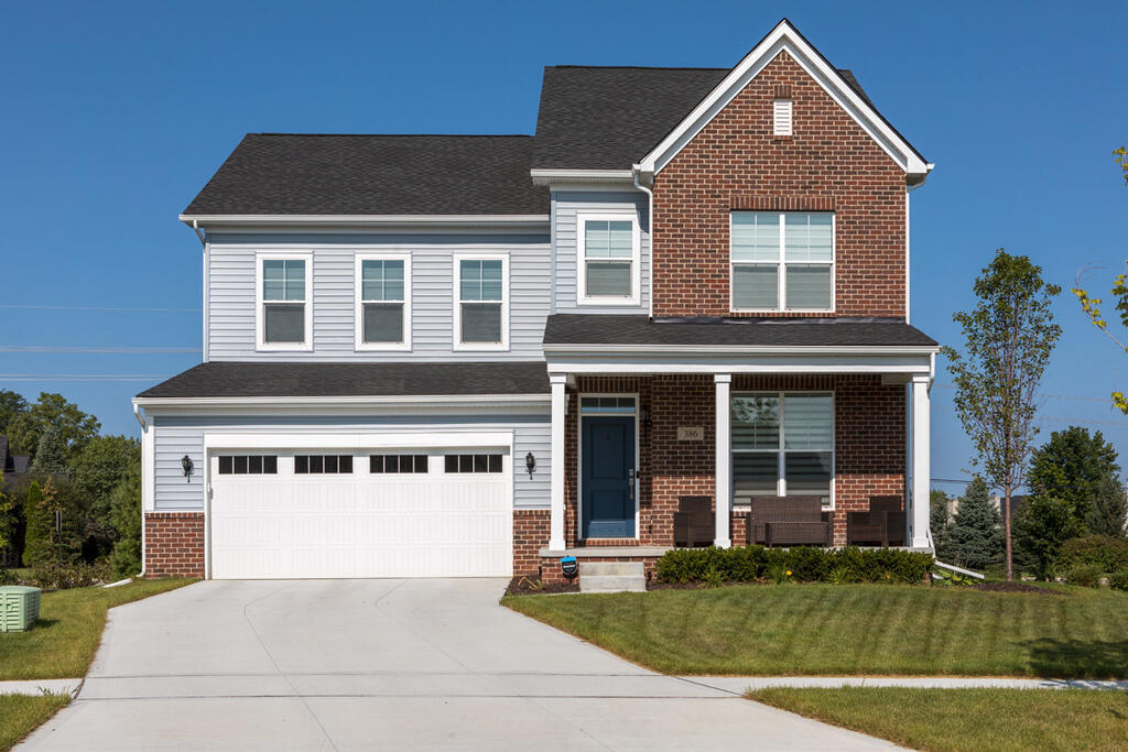 Brick Home with Marquette