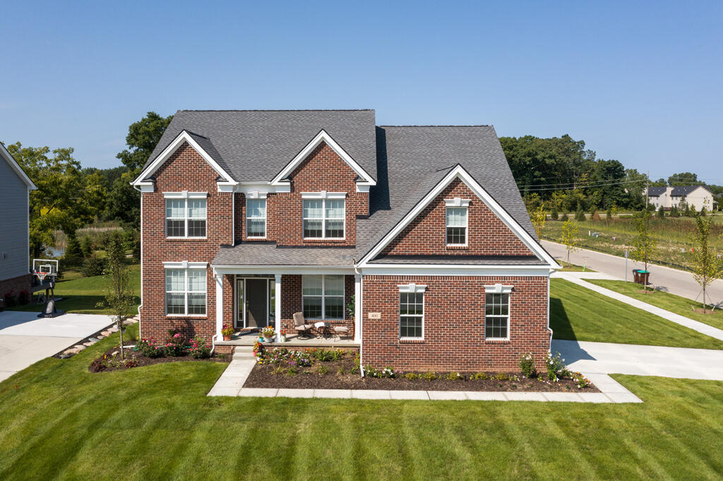 Brick Home with Marquette