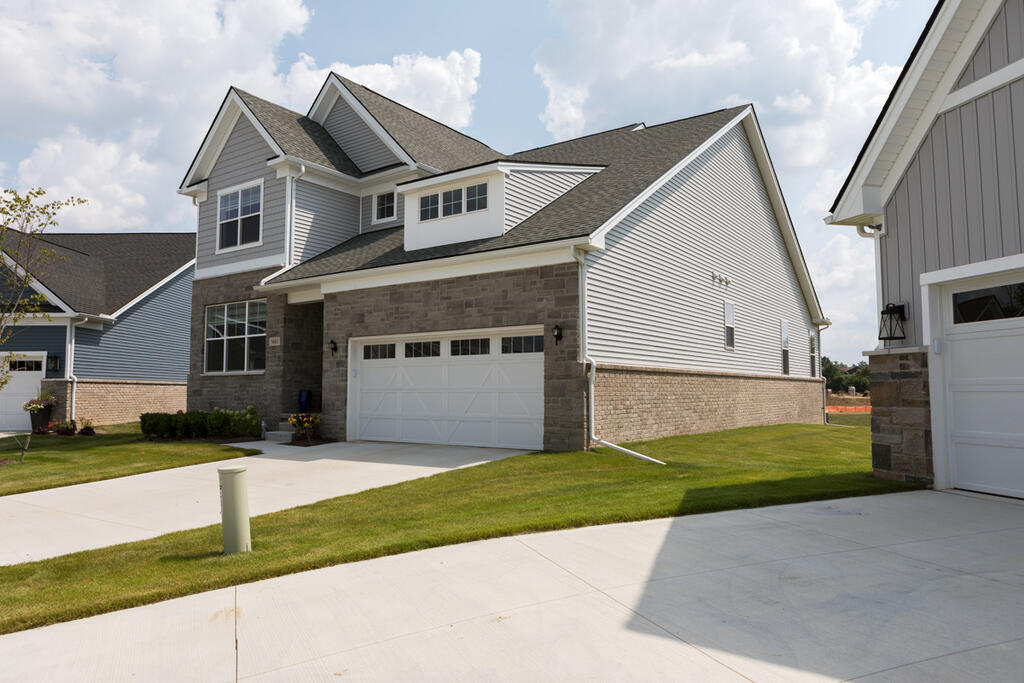 Brick Home with Anchor Bay