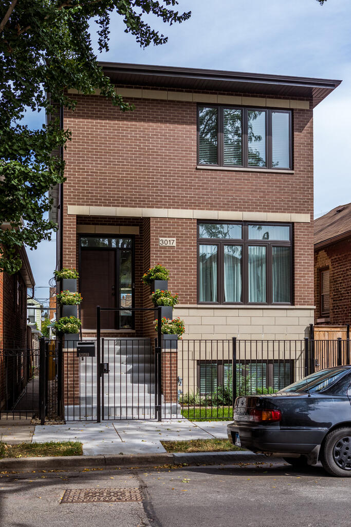 Brick Home with Hearthside Velour Ironspot