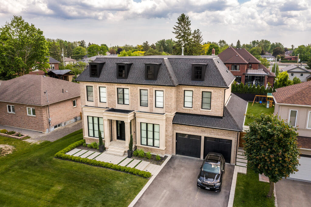 Brick Home with Stonewall