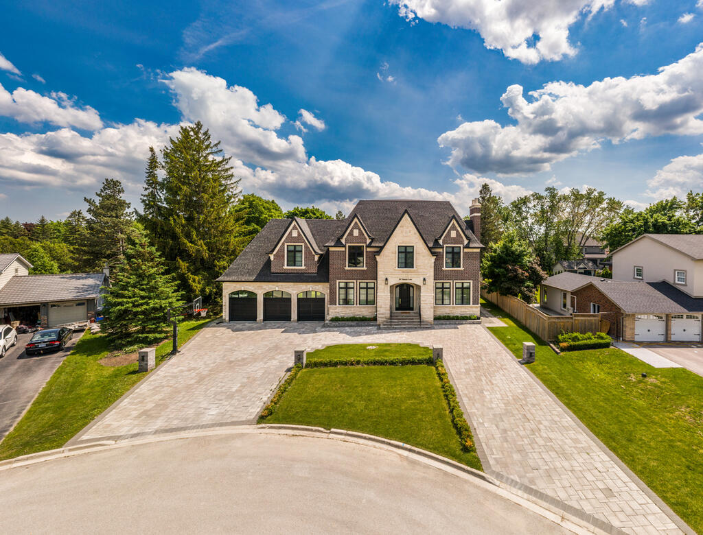 Brick Home with Tudor Williamsburg