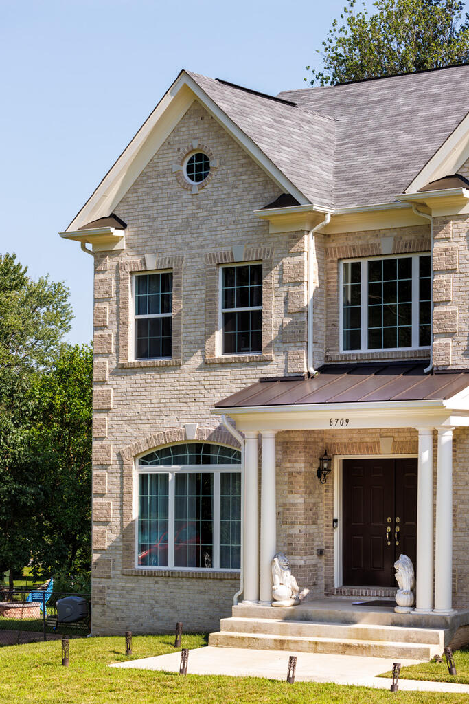 Brick Home with Cape Charles