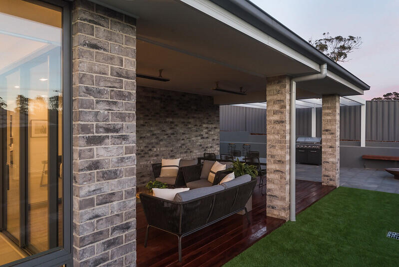 Brick Home with Opaque Slate