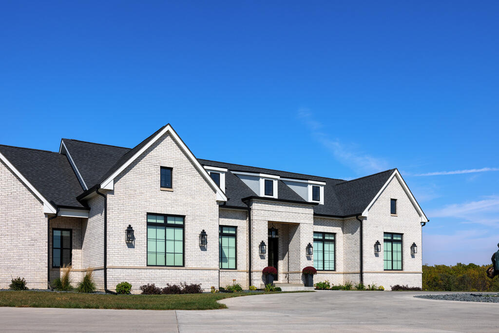 Brick Home with Casablanca