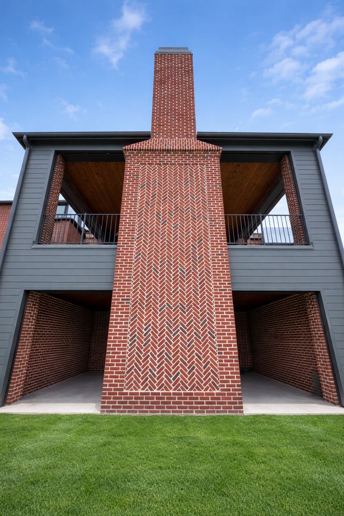 Brick Home with King William