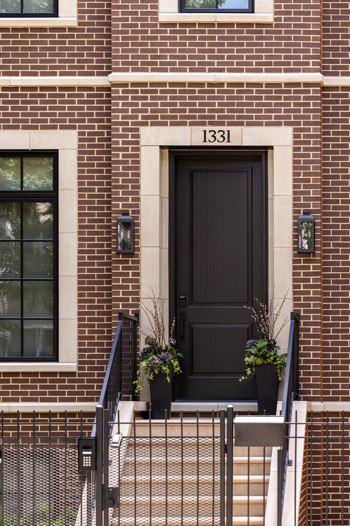Brick Home with Mocha Velour