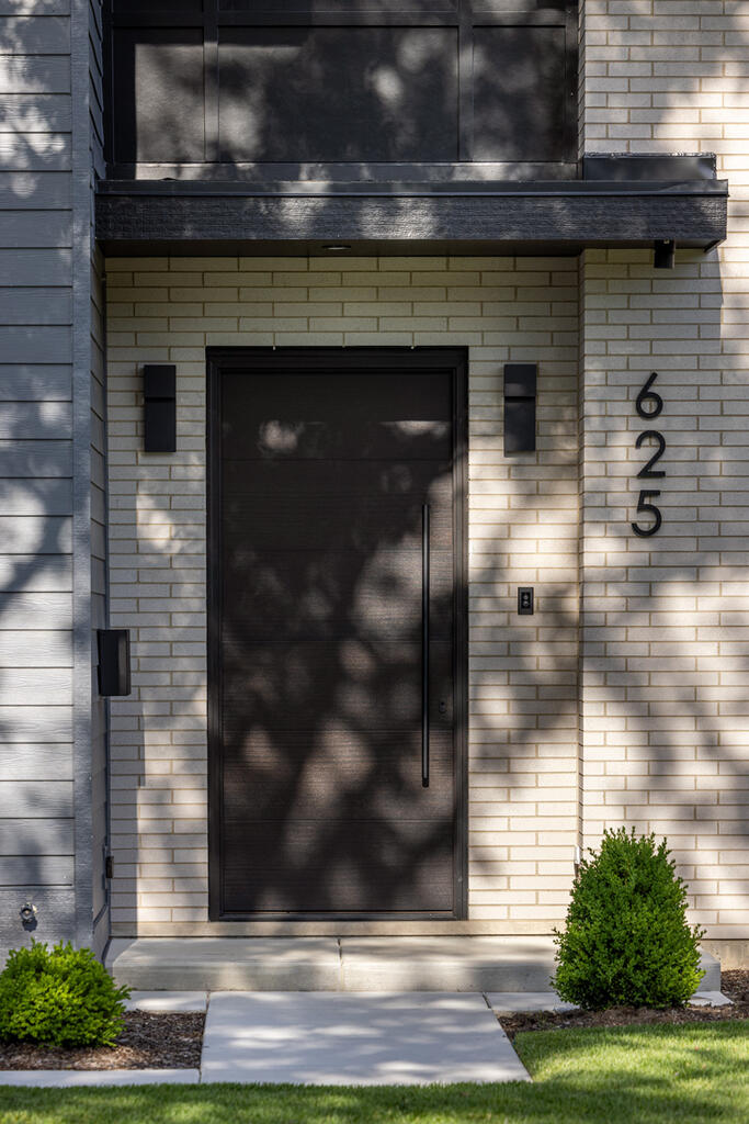 Brick Home with Silver City Wirecut