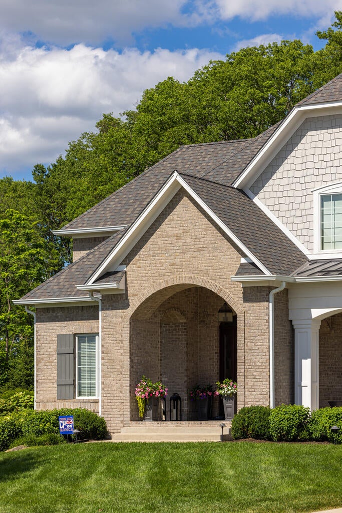 Brick Home with Anchor Bay