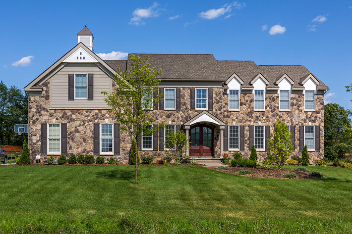 Stone Home with Buckingham Fieldstone