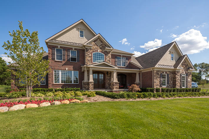 Brick & Stone Home with Buckingham Glen Ridge & Tudor Williamsburg