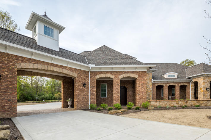 Brick Home with Cherry Lane Handmade