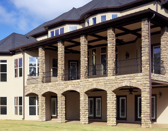 Stone Home with Ozark Limestone