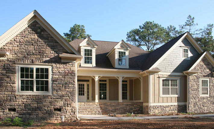 Stone Home with Ozark Limestone