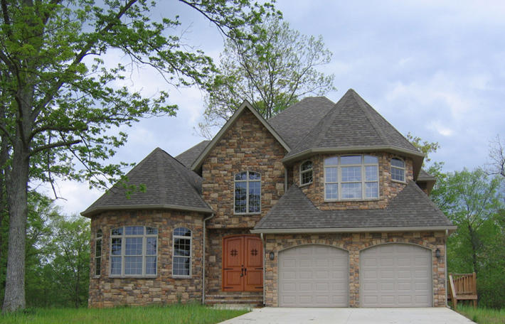 Stone Home with Amherst Limestone