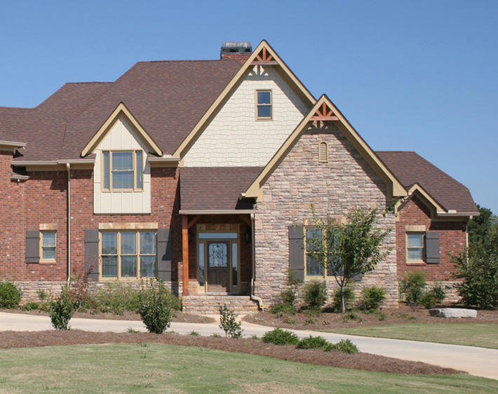Stone Home with Amherst Limestone