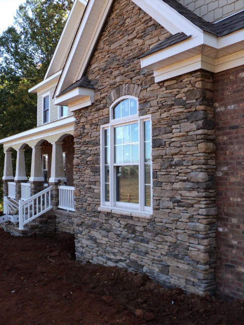 Stone Home with Ashford Ledgestone