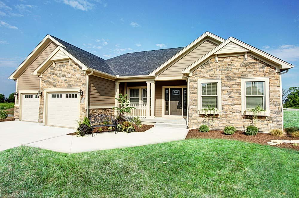 Stone Home with Ashford Glen Ridge