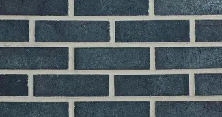 Vintage Black Velour Thin Brick
