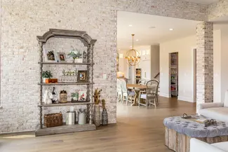 interior with bayhill thin brick
