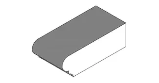 Tread 3 4 brick shape